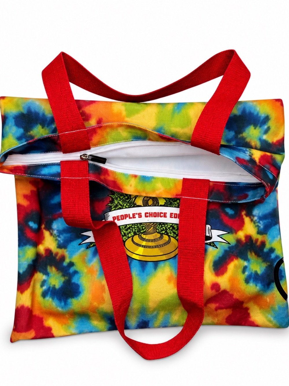 High Times Cannabis Cup 2024 Tie-Dye Pouch Side Bag - Picture 3 of 3